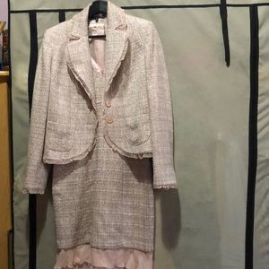 Beautiful winter wool dress